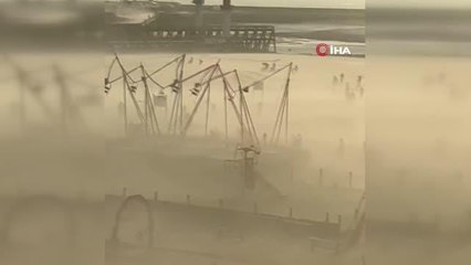 Fransa'nın Normandiya kıyılarını fırtına vurdu: 1 ölü, 5 yaralı