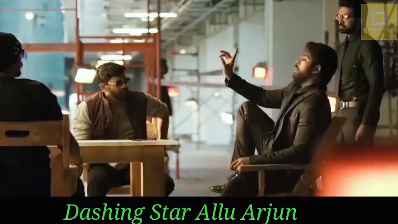 Dashing Star Allu Arjun's Movie Clip || South movies clips  || Action Sence||Allu Arjun ||Pooja Hedge