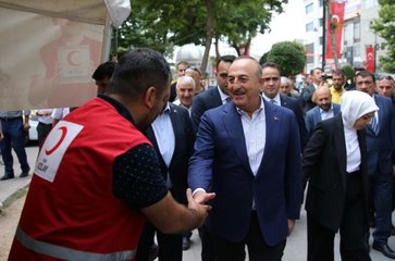 Bakan Çavuşoğlu, Arslantepe Höyüğü'nde incelemelerde bulundu