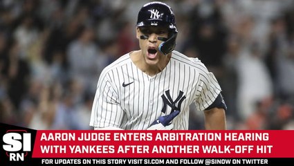 Aaron Judge and the New York Yankees Have Avoided An Arbitration Hearing, Settling at $19 Million Plus Incentives