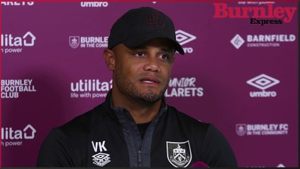 'It's a complicated start' - Vincent Kompany on Burnley's fixture list