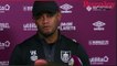 Vincent Kompany speaks on his past experiences of Burnley