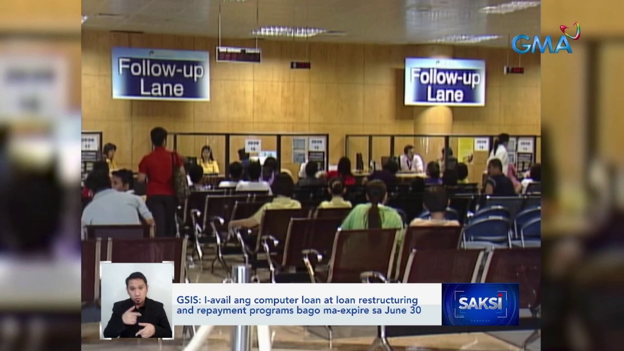 GSIS: I-avail ang computer loan at loan restructuring and repayment programs bago ma-expire sa June 30 | Saksi