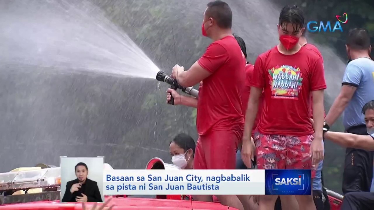 Basaan sa San Juan City, nagbabalik sa pista ni San Juan Bautista | Saksi