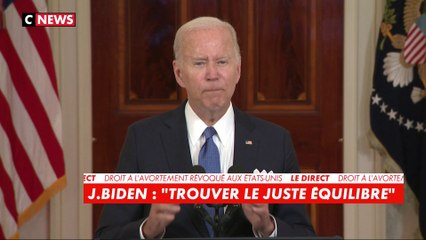 Download Video: Joe Biden : «Ce sont les femmes les plus pauvres qui vont être impactées. C'est cruel !»