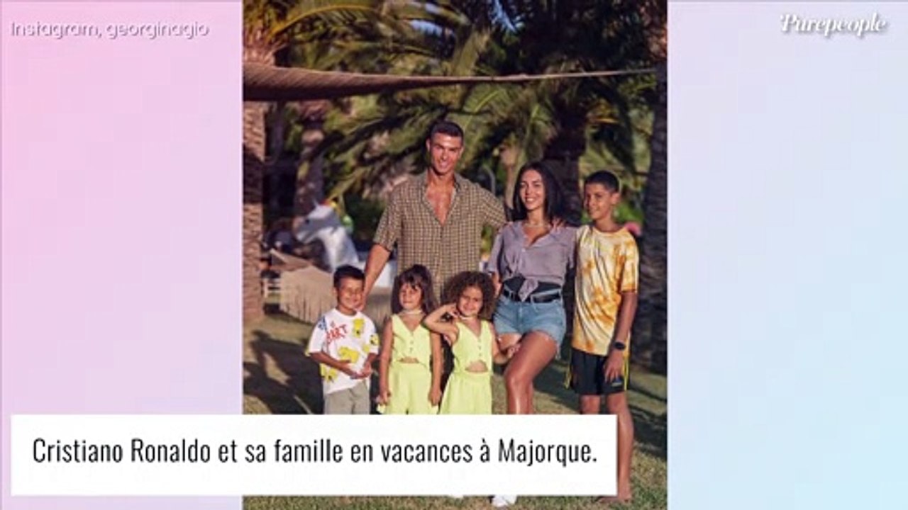 Cristiano Ronaldo s'éclate en famille : vacances de rêve à Majorque avec Georgina