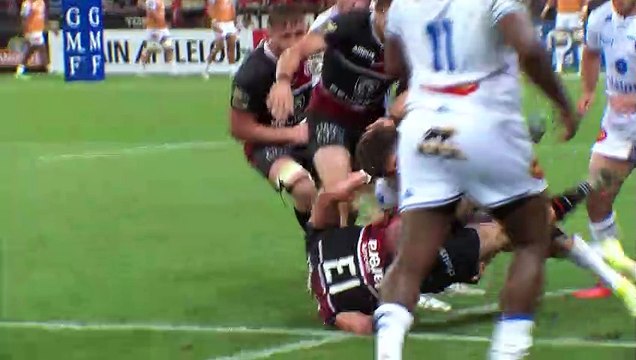 TOP 14 - Essai de Romain NTAMACK (ST) - Castres Olympique - Stade Toulousain - Saison 2021/2022