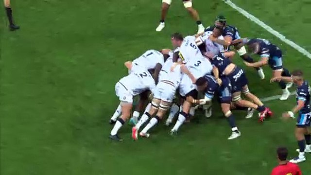 TOP 14 - Essai de Matthieu JALIBERT (UBB) - Montpellier Hérault Rugby - Union Bordeaux Bègles - Saison 2021/2022