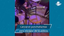 Captan a sujetos armados sacando de bar a la fuerza a un hombre en Zacatecas