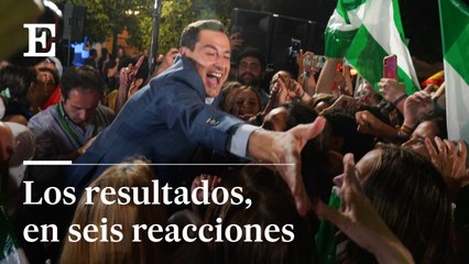 Los resultados de las andaluzas, en seis reacciones