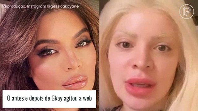 Novo visual de Gkay vira assunto na web e comparação de antes e depois revolta influencer