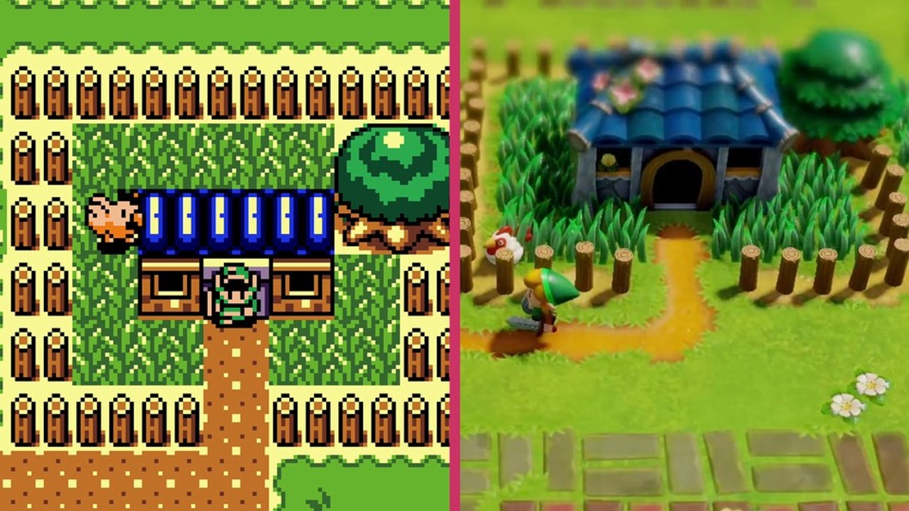 The Legend of Zelda: Link's Awakening - Switch Remake Trailer im Vergleich zum Original