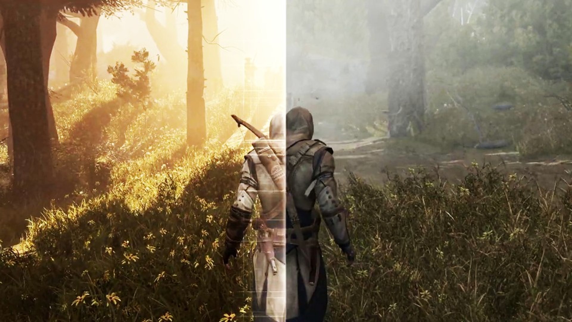 ⁣Assassin's Creed 3 Remastered - Grafik-Vergleich & Release-Termin für die Neuauflage im Tra