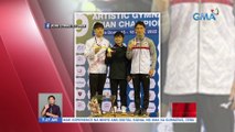 Carlos Yulo, nanalo ng 3 gold medals sa 9th Senior Artistic Gymnastics Asian Championships sa Qatar | UB