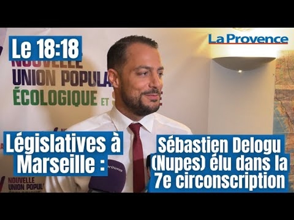 Législatives 2022 : Sébastien Delogu (Nupes) élu dans la 7e circonscription des Bouches-du-Rhône