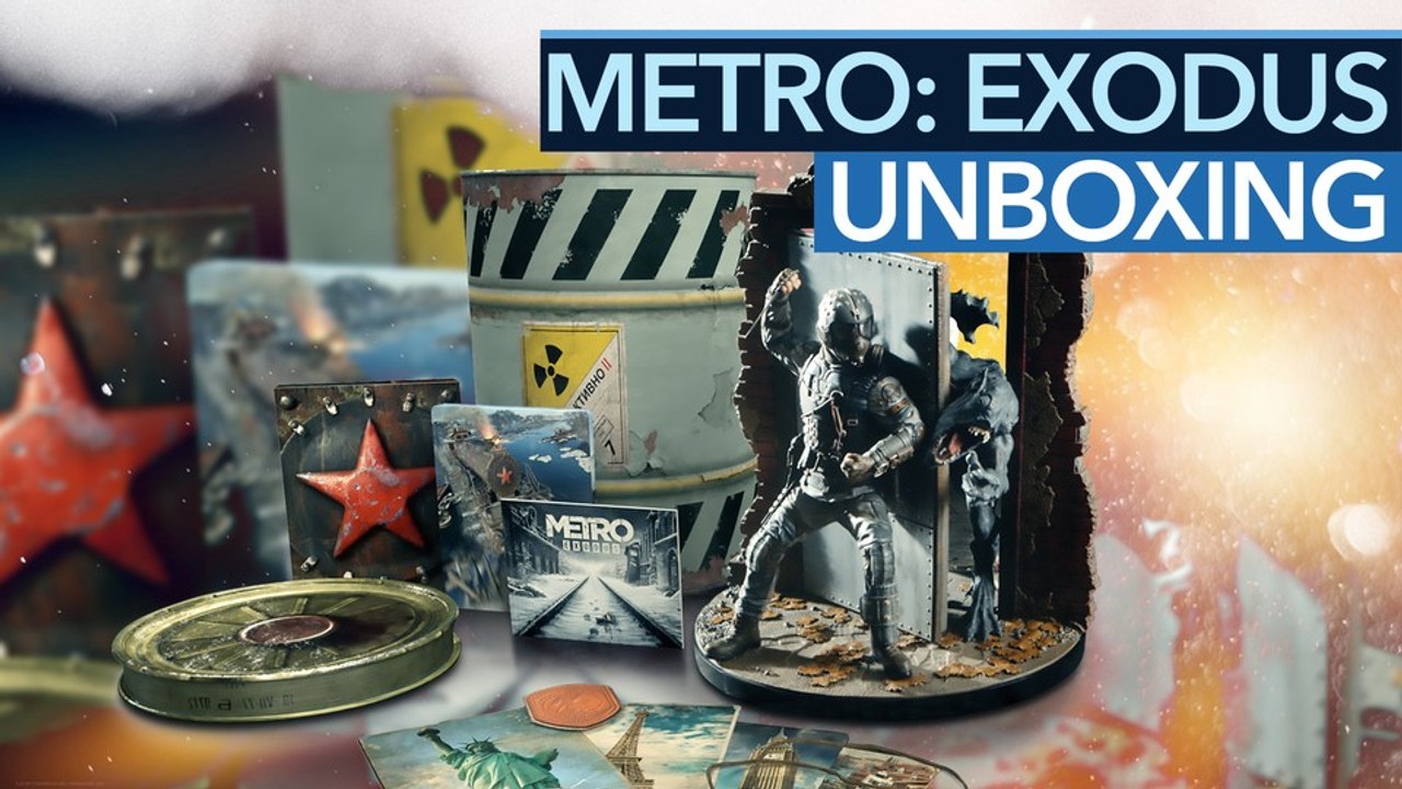 Metro: Exodus Spartan Edition Unboxing - Video: Das steckt in der  Atommülltonne - video Dailymotion