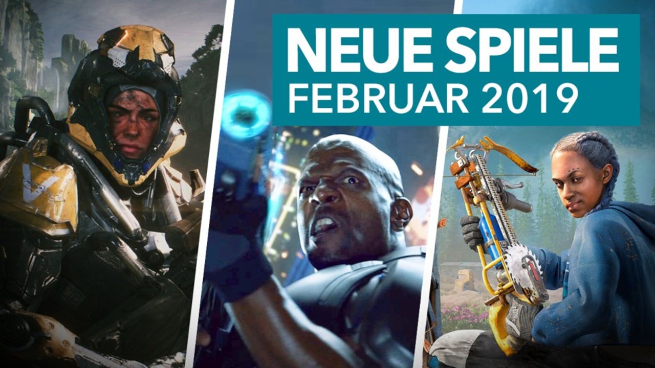 20 neue Konsolenspiele im Februar 2019 - Release-Vorschau für PS4, Xbox One & Nintendo Switch