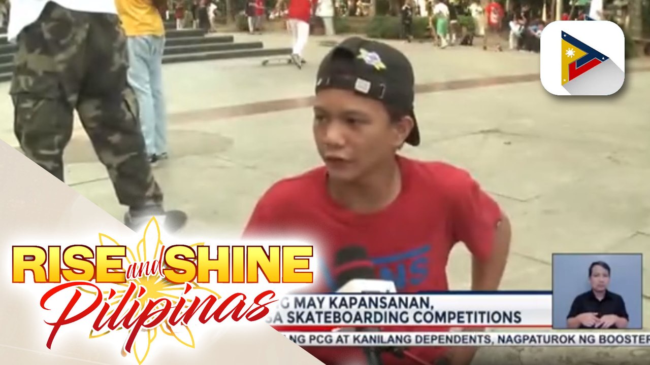 Lalaking may kapansanan, namamayagpag sa skateboarding competitions