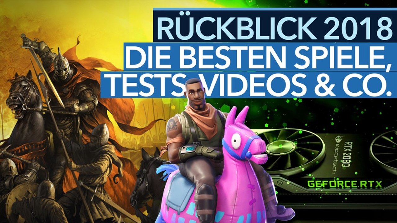 GameStar 2018 in Zahlen - Die besten Spiele, Tests, Videos & Co.: Das hat die Community am meisten bewegt