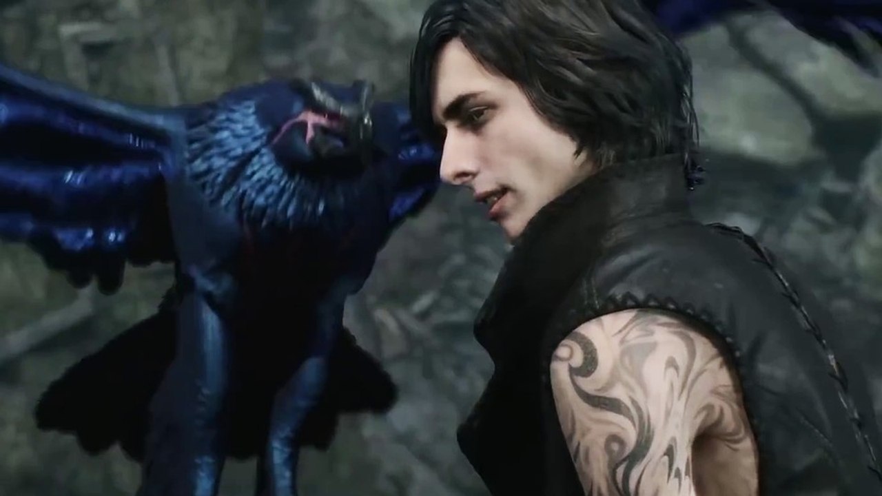 V lässt lieber arbeiten - Im Trailer zu Devil May Cry 5 ist »der Neue« eher kampflahm