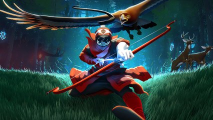 The Pathless von den Abzu-Machern - Bogenschützin & Naturwesen wie bei Prinzessin Mononoke im ersten Trailer