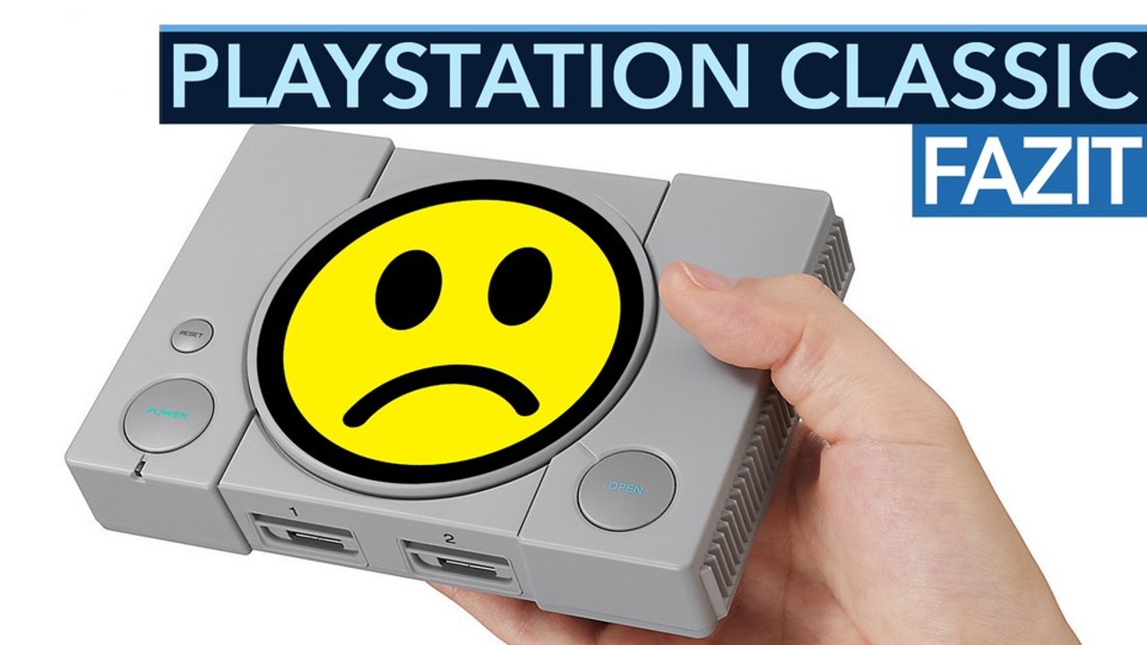 PlayStation Classic ist Sonys liebloseste Konsole - Fazit-Video zu PAL-Problemen, Emulation & Spielauswahl