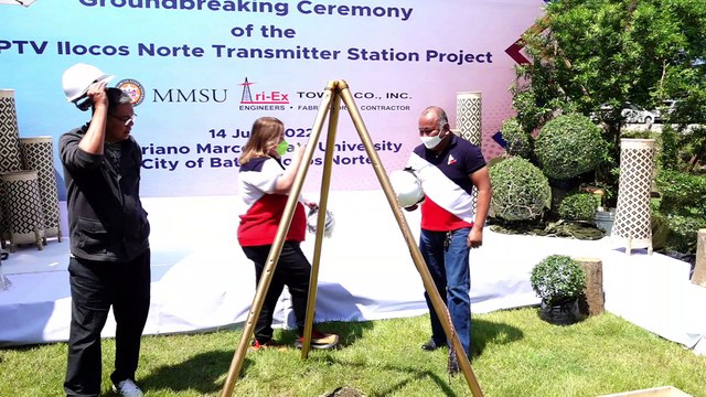 WATCH: Groundbreaking Ceremony of the PTV Ilocos Norte Transmitter Station Project | June 14, 2022