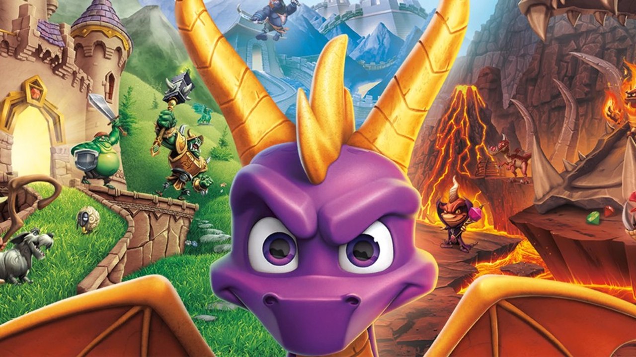 Spyro reignited trilogy - test-video: von der nostalgiekralle gepackt!