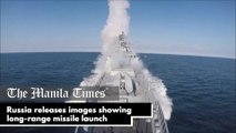 Russia releases images showing long-range missile launch