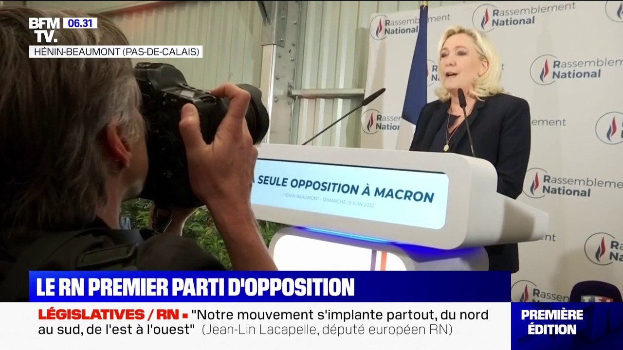 Législatives 2022: la percée historique du Rassemblement national, récoltant 89 sièges à l'Assemblée
