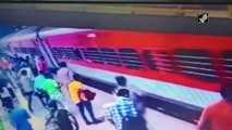 Caught on Cam! Alert RPF saves elderly passengers life in Madhya Pradesh