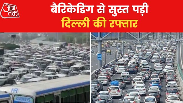 Agnipath: Delhi Police barricading in wake of Bharat Bandh