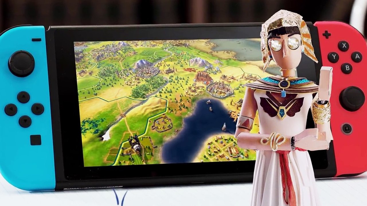 Civilization 6 für Nintendo Switch - So sehen Menüs und Gameplay-Grafik aus (Trailer)