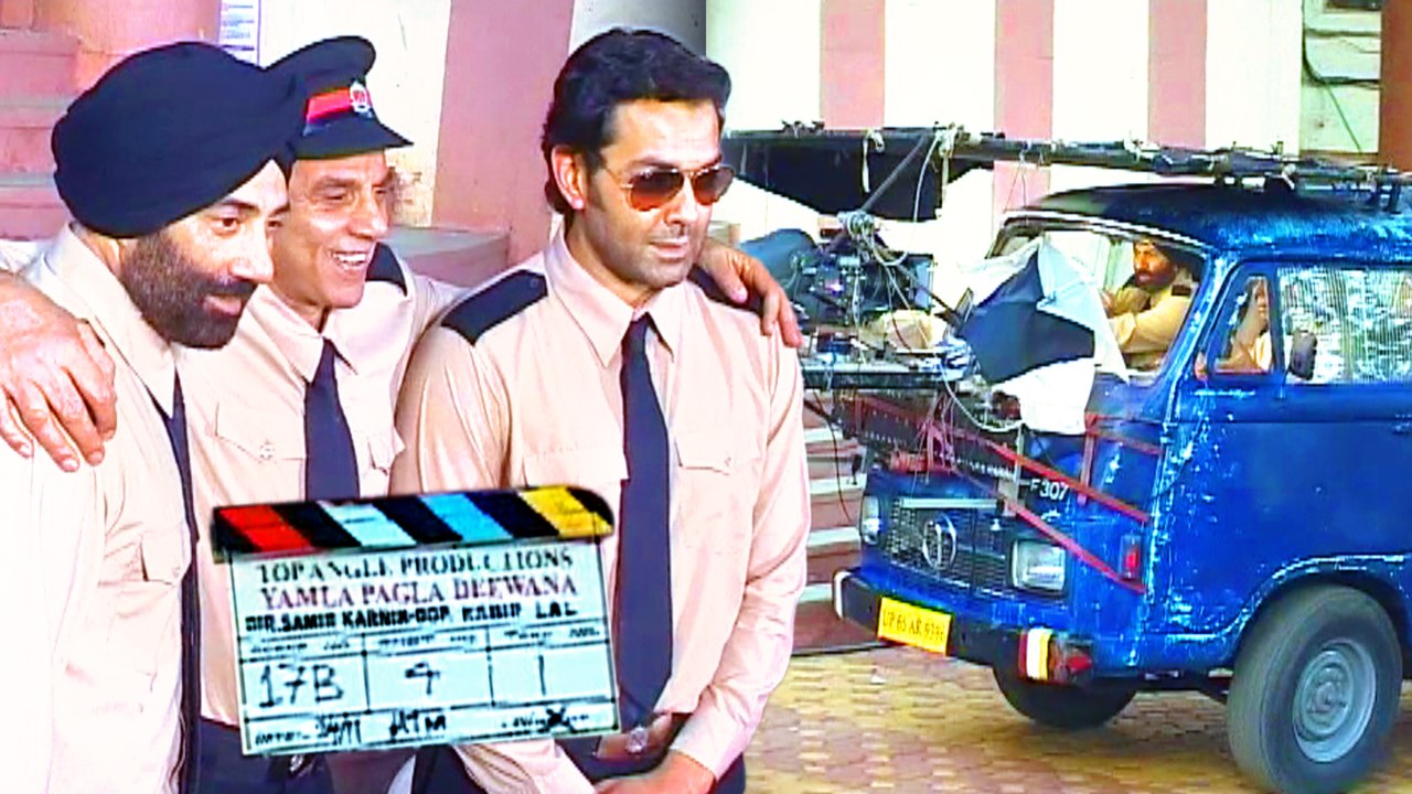 Yamla Pagla Deewana On-Location | Dharmendra, Sunny Deol, Bobby Deol