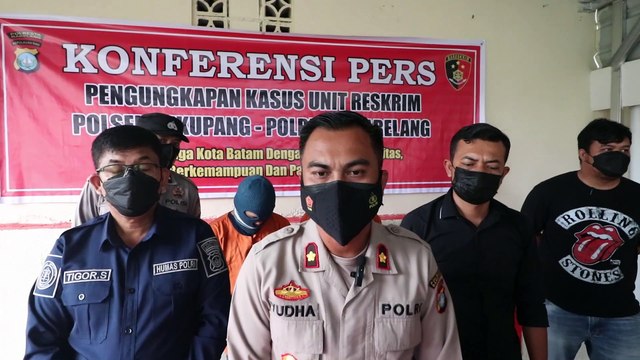 Polresta Barelang Gelar Konpers Ungkap Pelaku Curanmor Anak di Bawah Umur