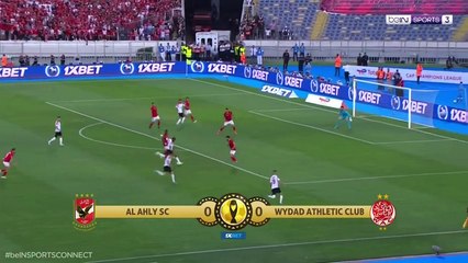 VICTOIRE DU WAC DANS LE MATCH DE LA FINALE DE LA LIGUE DES CHAMPIONS DE LA CAF CONTRE AL AHLY