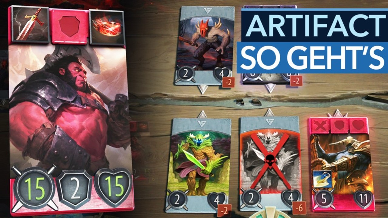 Artifact - Ein komplettes Match: So spielt sich das Dota-Kartenspiel