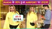 Rakhi Sawant TENSED As She Forgets Important Belonging, BF Adil Comes To The Rescue At Airport