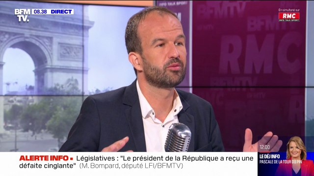 Manuel Bompard: La première formation d'opposition à l'Assemblée, c'est la Nupes