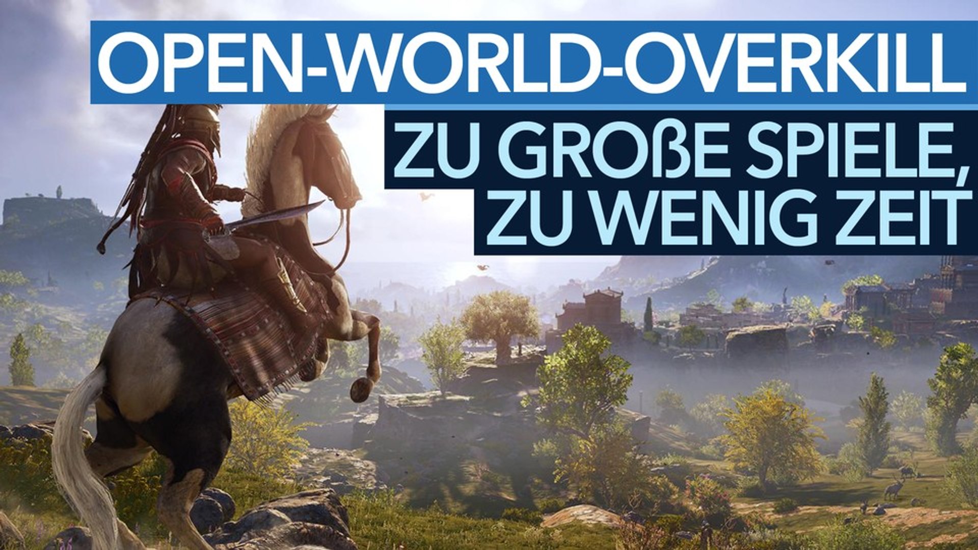 ⁣Keine Zeit für Open-World-Overkill  - Video: Wer soll das alles spielen?