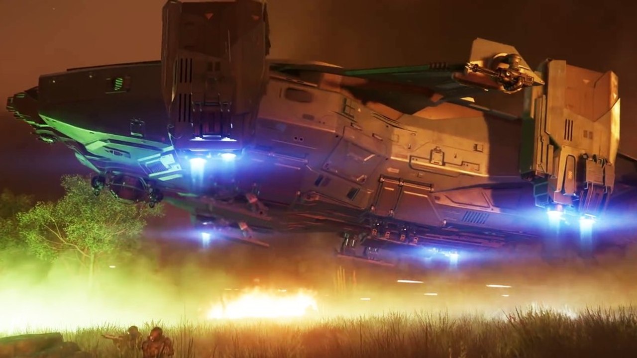 Star Citizen - Trailer zum Dropship Valkyrie von Anvil Aerospace