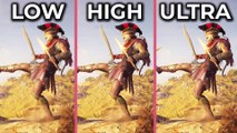 Assassin's Creed Odyssey - 4K-Benchmark: Niedrige, hohe und extrem hohe Details im Vergleich