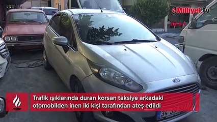 Avcılar'da trafik ışıklarında cinayet! Ateş edip uzaklaştılar