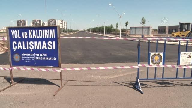 DİYARBAKIR - Bozulan asfalt yollar yenileniyor