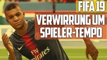 Momentum - Video: Schnellster und langsamster Spieler von FIFA 19 fast gleich schnell?!