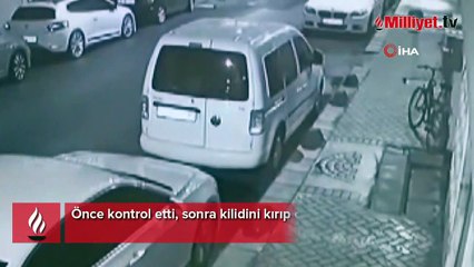 Bisiklet hırsızlığı kamerada