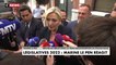 Marine Le Pen : «Nous demanderons tout ce à quoi nous avons droit, tout ce qui aurait été accordé au premier groupe d’opposition à l’Assemblée nationale, y compris la présidence de la commission des finances»