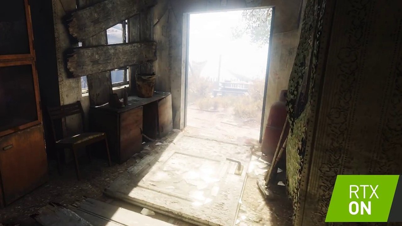 Metro: Exodus - 6 Minuten Gameplay mit und ohne Global Illumination Raytracing zum Vergleich