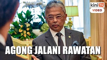 Tajuddin belum dapat watikah duta, Agong masuk hospital