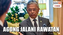 Tajuddin belum dapat watikah duta, Agong masuk hospital
